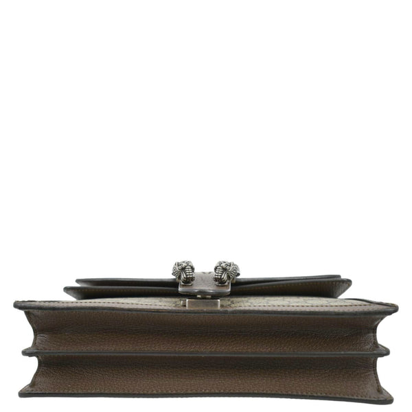 GUCCI Dionysus GG Supreme Top Handle Shoulder Bag Beige 621512