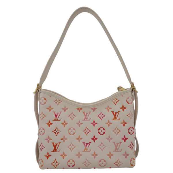 LOUIS VUITTON Carryall PM Monogram Empreinte Leather Shoulder Bag Sunrise Aquarelle
