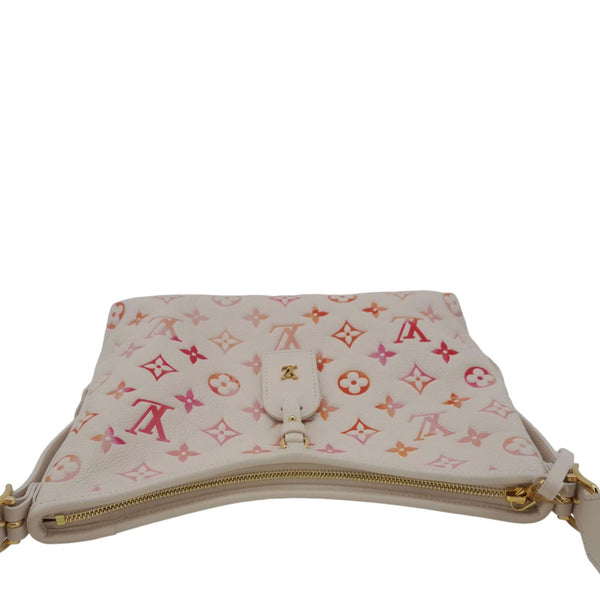 LOUIS VUITTON Carryall PM Monogram Empreinte Leather Shoulder Bag Sunrise Aquarelle