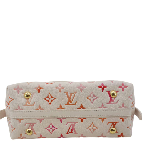 LOUIS VUITTON Carryall PM Monogram Empreinte Leather Shoulder Bag Sunrise Aquarelle