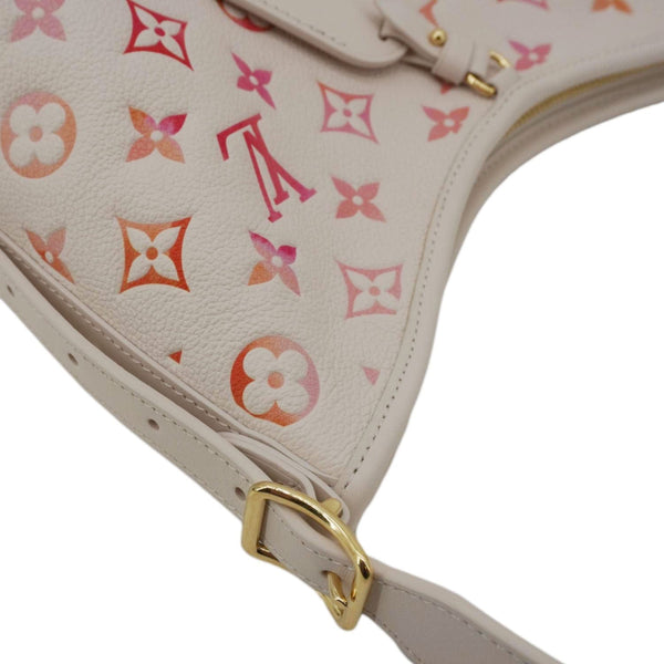 LOUIS VUITTON Carryall PM Monogram Empreinte Leather Shoulder Bag Sunrise Aquarelle