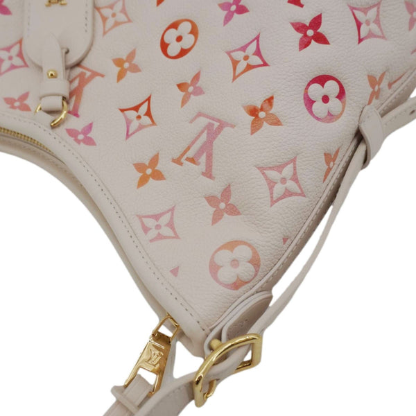 LOUIS VUITTON Carryall PM Monogram Empreinte Leather Shoulder Bag Sunrise Aquarelle