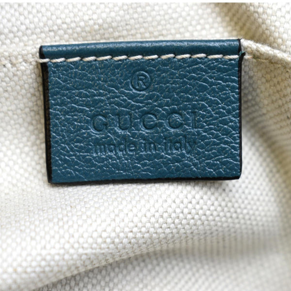 Gucci GG Marmont Small Diagonal Leather Crossbody Bag - Made in Italy