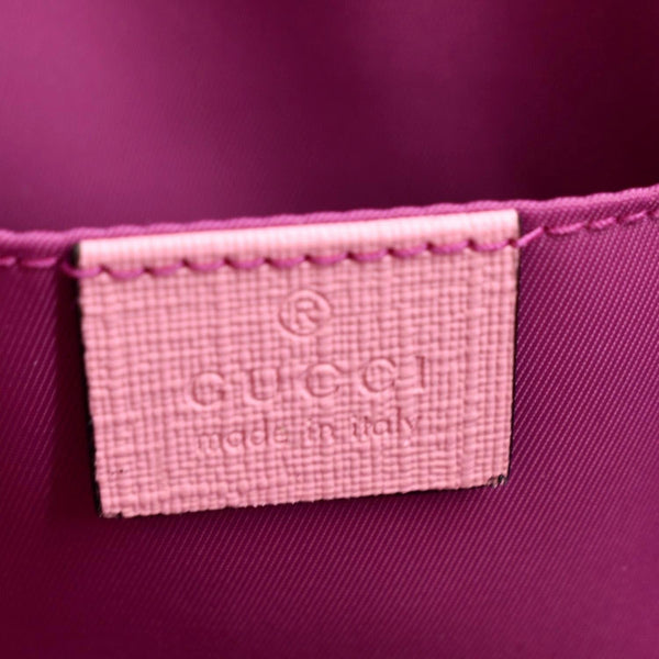 GUCCI Children's 3D Strawberry GG Supreme Canvas Tote Bag Beige 630589