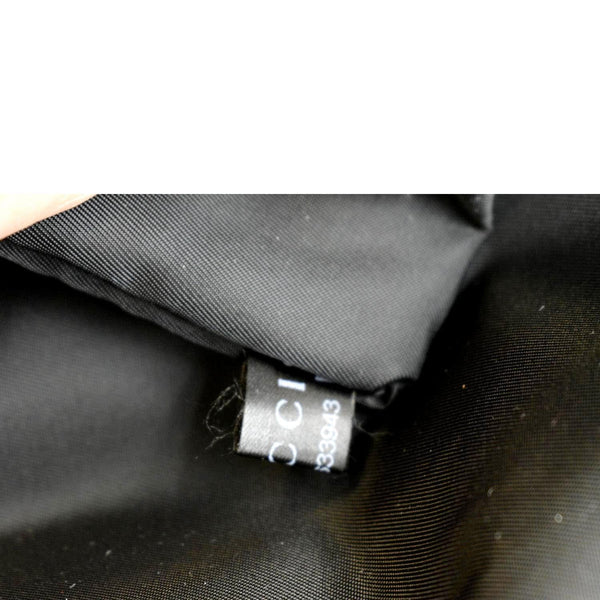 GUCCI Zipper Web GG Supreme Canvas Tote Bag Beige 359261