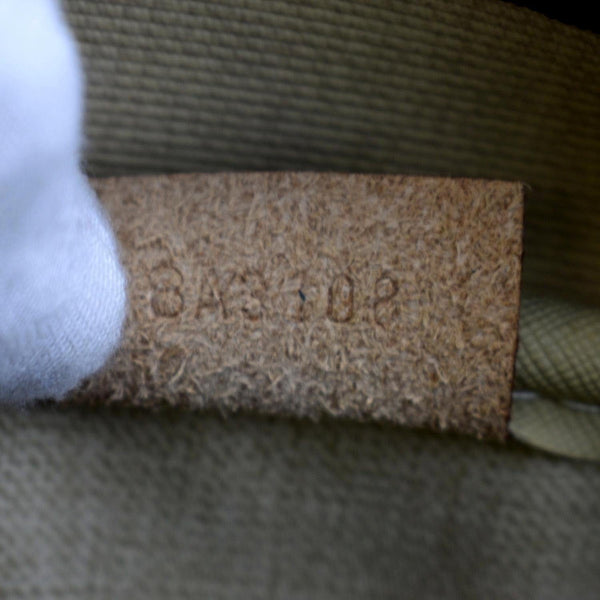 LOUIS VUITTON Deauville Bowling Monogram Canvas Satchel Bag Brown