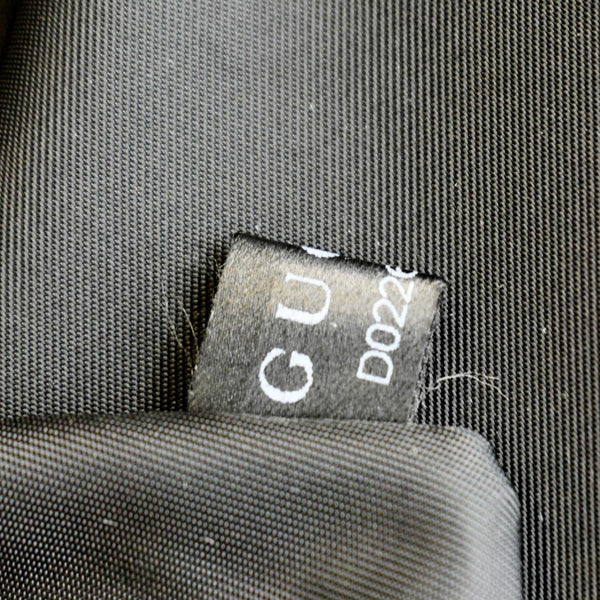 GUCCI Zipper Web GG Supreme Canvas Tote Bag Beige 359261