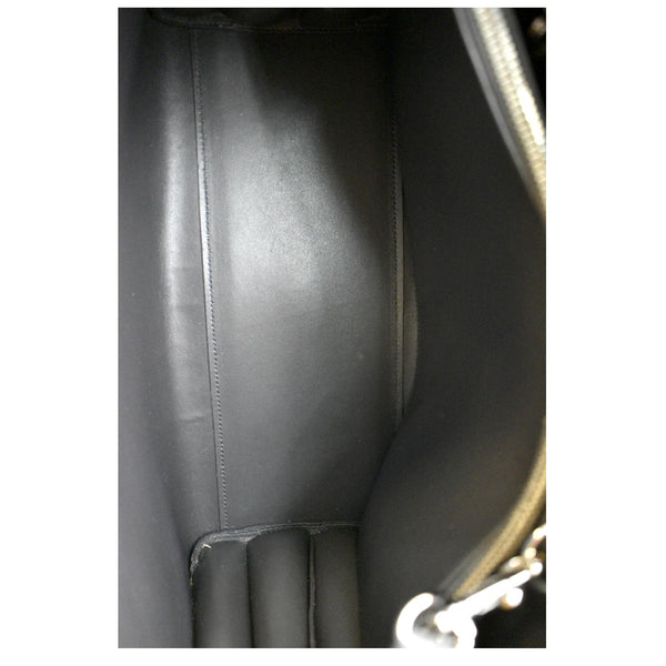 YVES SAINT LAURENT Sac de Jour Crocodile-Embossed Satchel Bag Grey