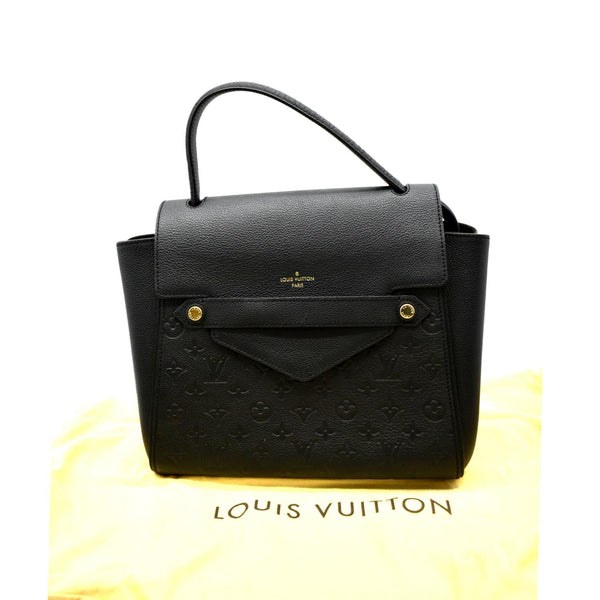 LOUIS VUITTON Trocadero Monogram Empreinte Leather Shoulder Bag Black