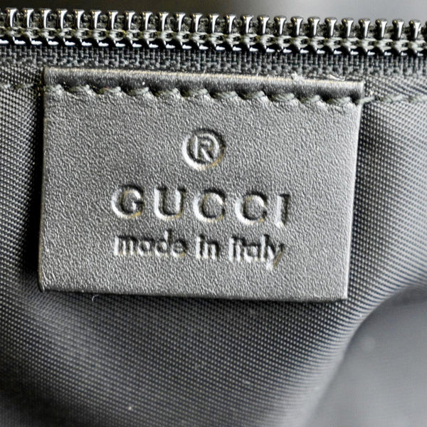 GUCCI Zipper Web GG Supreme Canvas Tote Bag Beige 359261