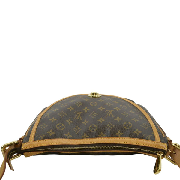 LOUIS VUITTON Tulum GM Monogram Canvas Crossbody Bag Brown