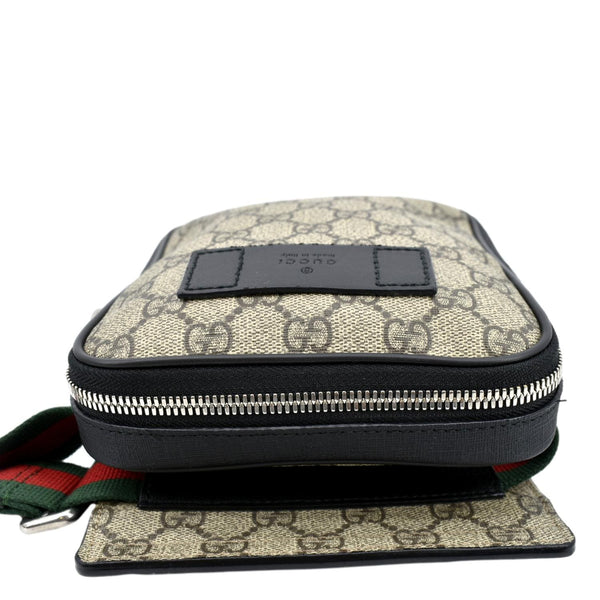 GUCCI GG Supreme Canvas Belt Bag Beige 450956