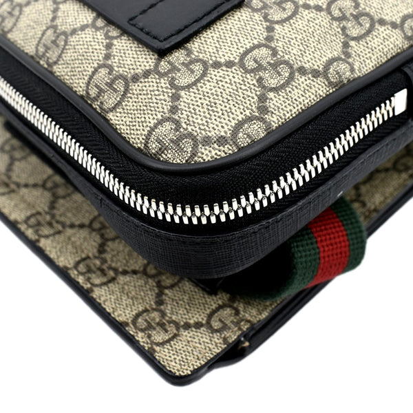 GUCCI GG Supreme Canvas Belt Bag Beige 450956