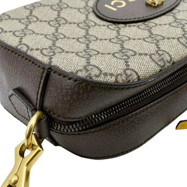 GUCCI Neo Vintage GG Supreme Canvas Messenger Bag Beige 476466