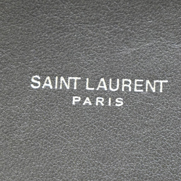 YVES SAINT LAURENT Sac de Jour Crocodile-Embossed Satchel Bag Grey