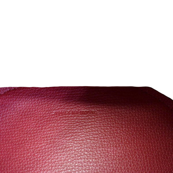 Burberry Bucket Haymarket Check Canvas Crossbody Bag Beige Color - Inner