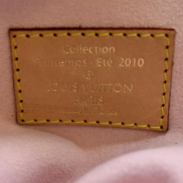 LOUIS VUITTON Sunshine Monogram Denim Canvas Shoulder Bag Rose