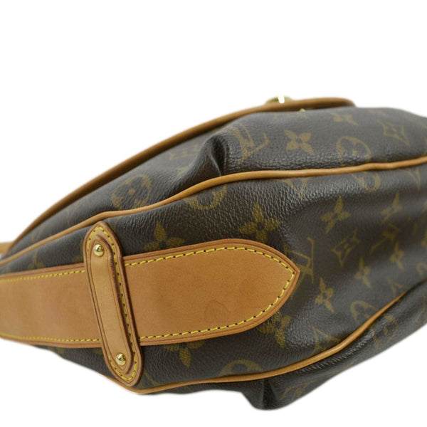 LOUIS VUITTON Tulum GM Monogram Canvas Crossbody Bag Brown