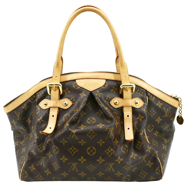 LOUIS VUITTON Tivoli GM Monogram Canvas Shoulder Bag Brown