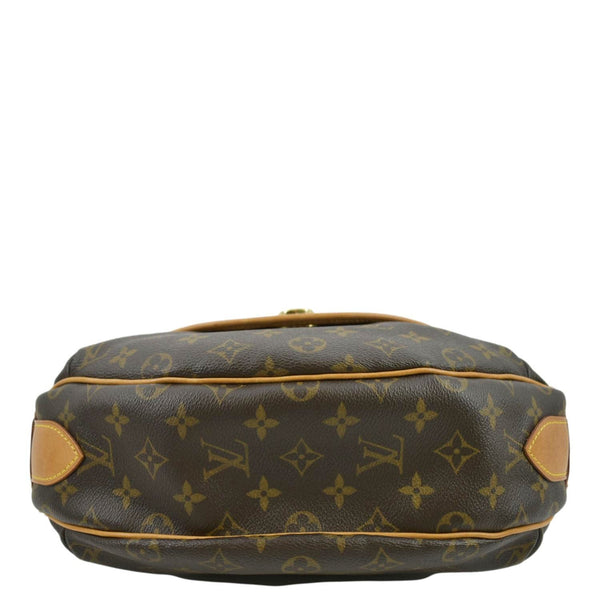 LOUIS VUITTON Tulum GM Monogram Canvas Crossbody Bag Brown