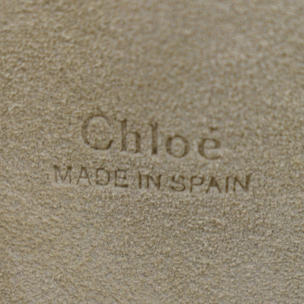 CHLOE Faye Small Suede Leather Shoulder Bag Black