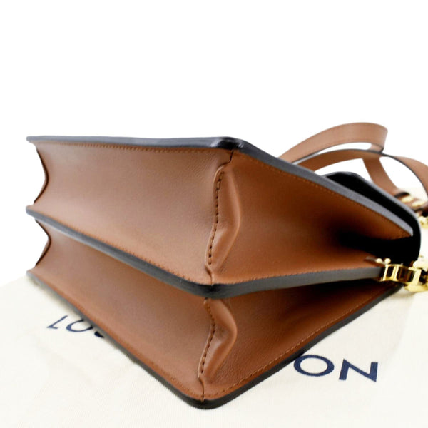 LOUIS VUITTON Dauphine MM Monogram Reverse Canvas Shoulder Bag Brown