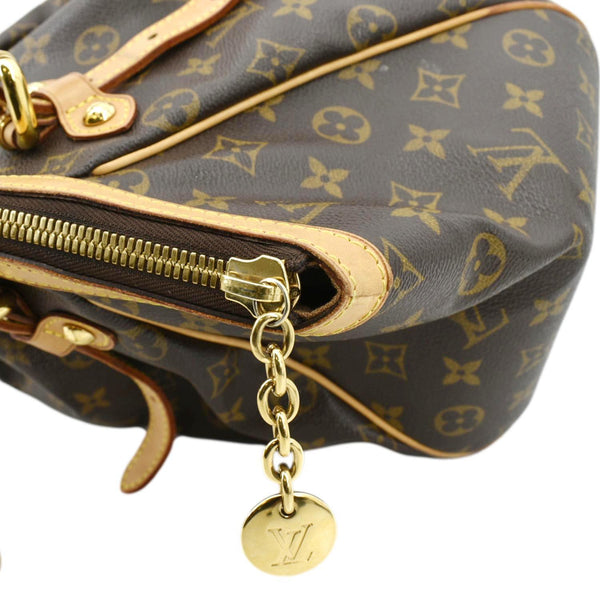 LOUIS VUITTON Tivoli GM Monogram Canvas Shoulder Bag Brown