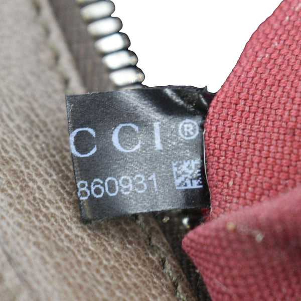 GUCCI Small GG Supreme Canvas Tote Bag Beige 643814