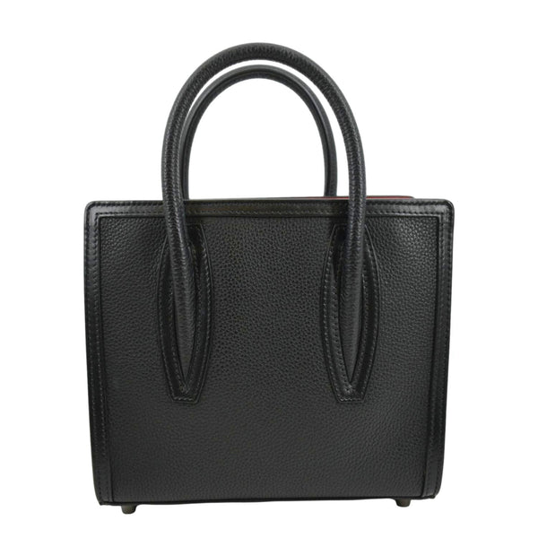 CHRISTIAN LOUBOUTIN Paloma Leather Shoulder Bag Black