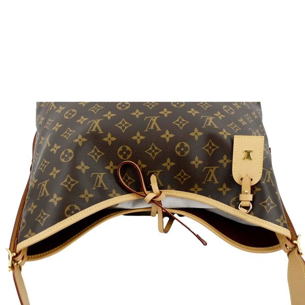 LOUIS VUITTON Carryall MM Monogram Canvas Shoulder Bag Brown