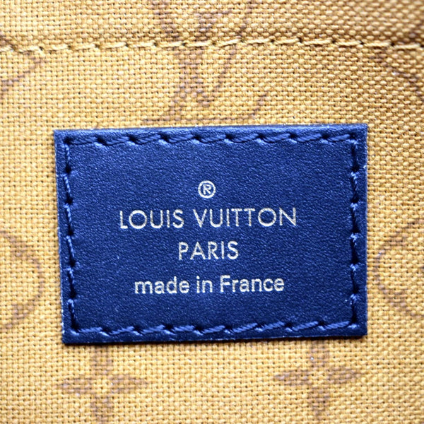 LV Neverfull Crafty Monogram Giant Wristlet Pouch Brown