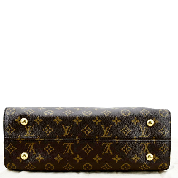 LOUIS VUITTON Tuileries Monogram Canvas Shoulder Bag Brown