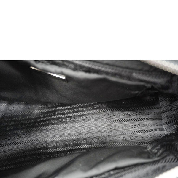 PRADA Tessuto Bomber Nylon Shopping Tote Bag Black