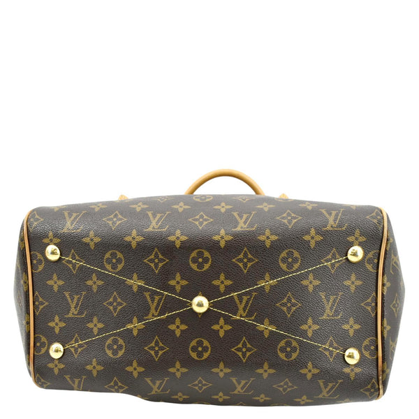 LOUIS VUITTON Tivoli GM Monogram Canvas Shoulder Bag Brown