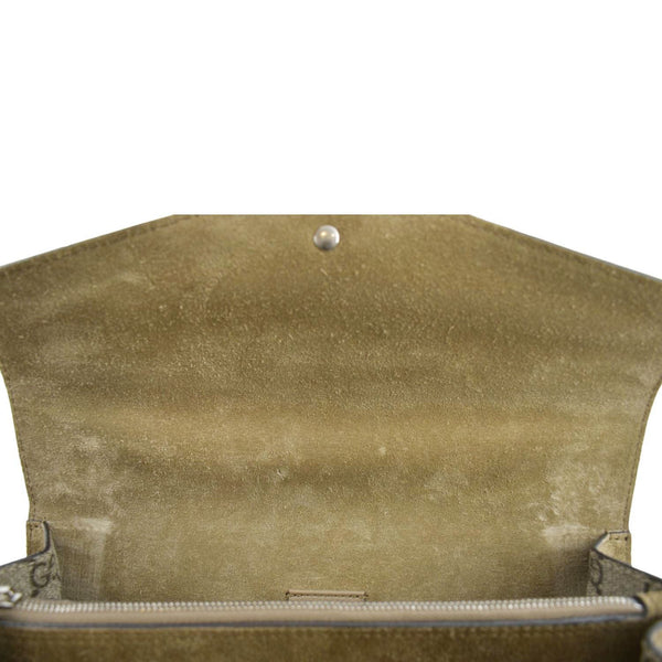 GUCCI Dionysus Small GG Supreme Canvas Shoulder Bag Beige 400249