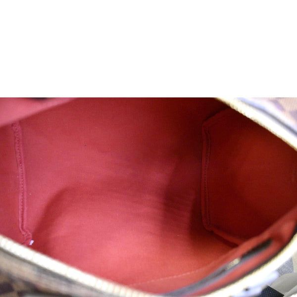 LOUIS VUITTON Speedy 25 Bandouliere Damier Ebene Shoulder Bag Brown