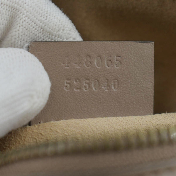 GUCCI GG Marmont Mini Matelasse Leather Crossbody Bag Dust Pink 448065