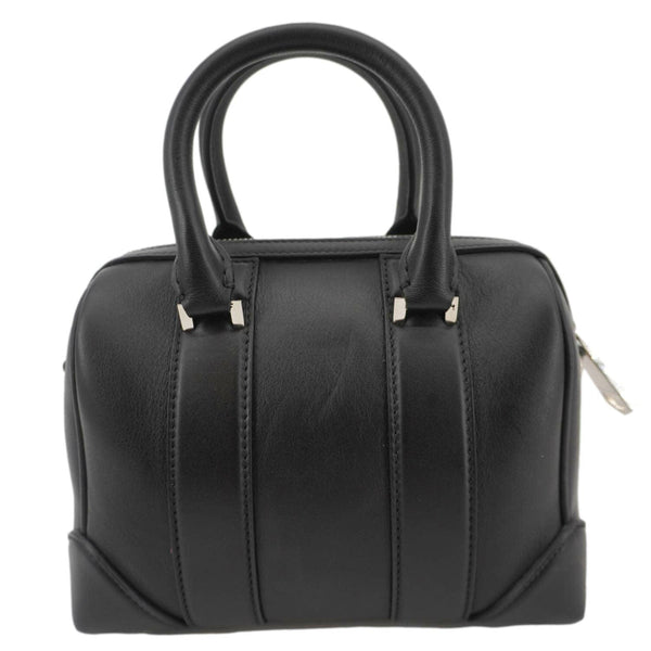 GIVENCHY Lucrezia Mini Calfskin Leather Duffle Bag Black