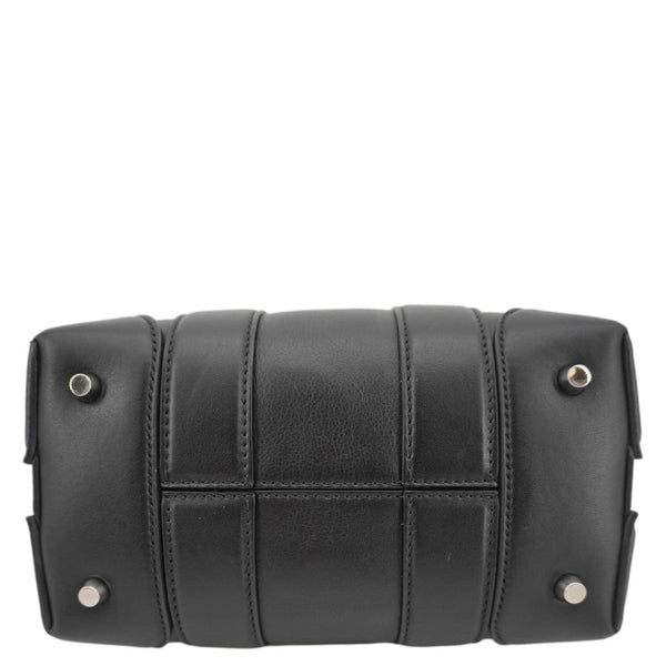 GIVENCHY Lucrezia Mini Calfskin Leather Duffle Bag Black