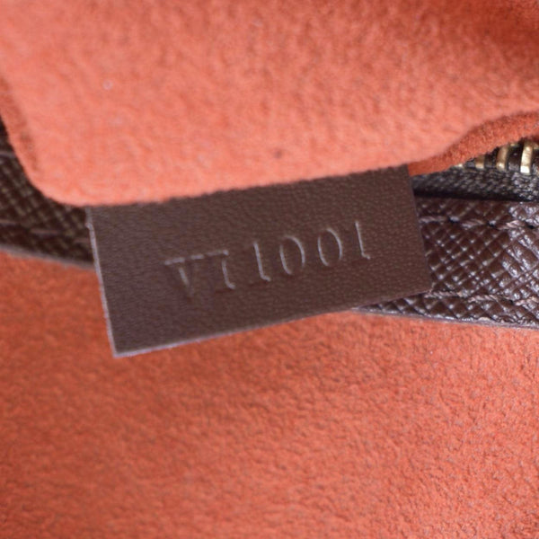 LOUIS VUITTON Triana Damier Ebene Shoulder Bag Brown