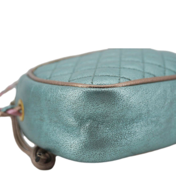 GUCCI Trapuntata Mini Zumi Dome Laminated Nappa Leather Crossbody Bag pink 534951