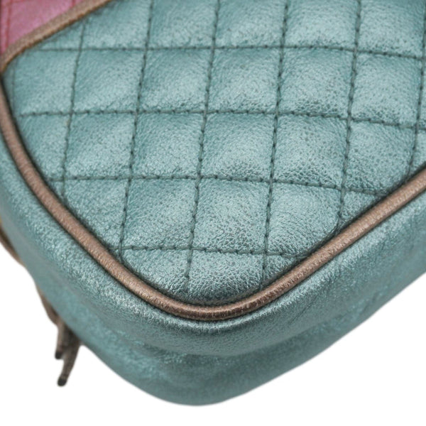 GUCCI Trapuntata Mini Zumi Dome Laminated Nappa Leather Crossbody Bag pink 534951