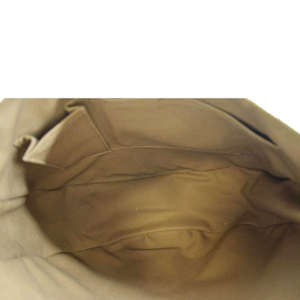 LOUIS VUITTON Tulum GM Monogram Canvas Crossbody Bag Brown