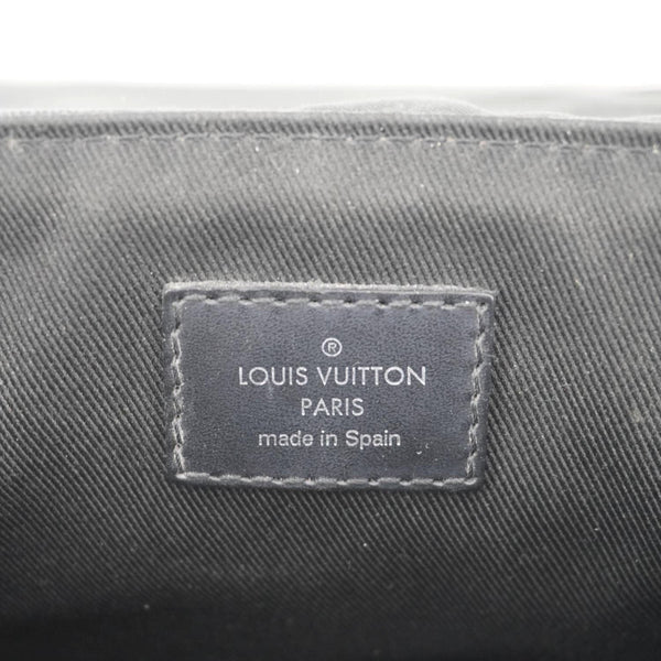 LOUIS VUITTON District PM Messenger Damier Graphite Messenger Bag Black
