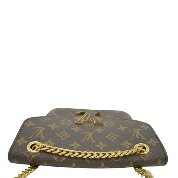 LOUIS VUITTON Passy NM Monogram Canvas Shoulder Bag Brown