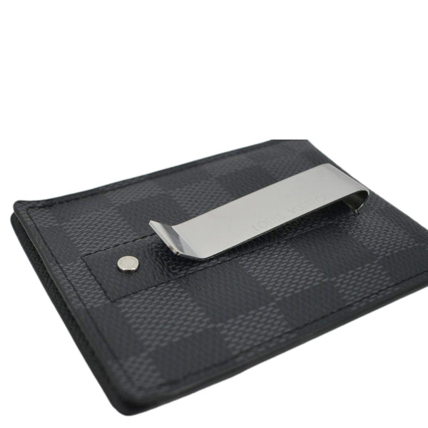 LOUIS VUITTON Prince Damier Graphite Card Holder Grey