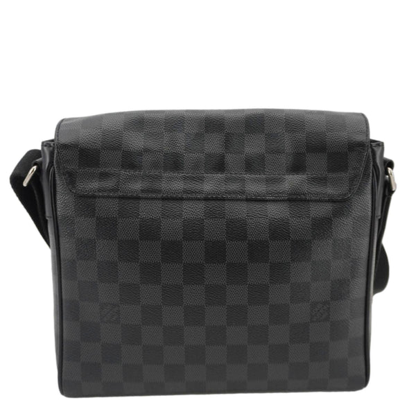 LOUIS VUITTON District PM Messenger Damier Graphite Messenger Bag Black