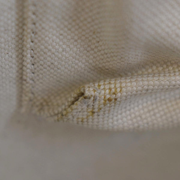 GUCCI Half Moon Vintage Web GG Canvas Bag Beige