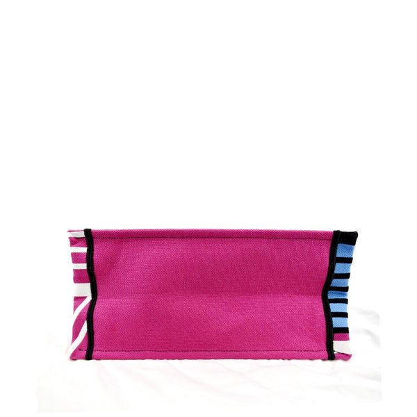 Christian Dior Butterfly Book Canvas Tote bag in Pink color