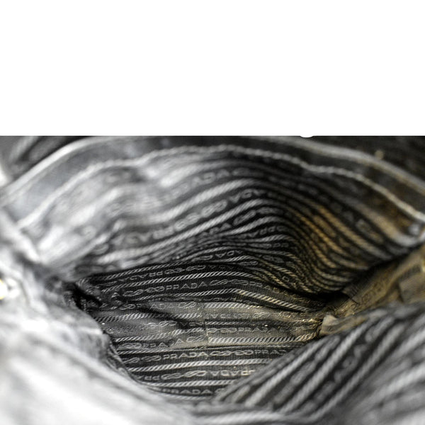 PRADA 2vz026 Nylon Backpack Bag Black